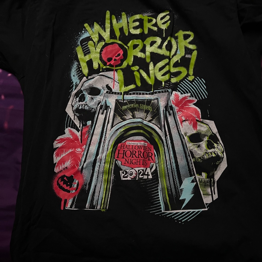 Universal Studios Black Graphic Tee